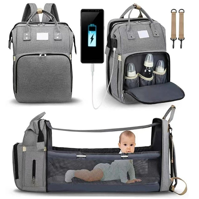 Waterproof Baby Folding Crib Bed Bag