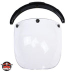 Bubble Visor For Half face classic helmet