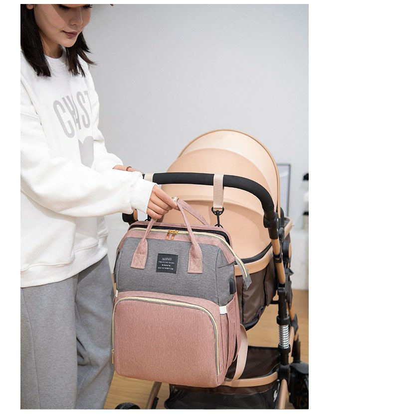 Waterproof Baby Folding Crib Bed Bag
