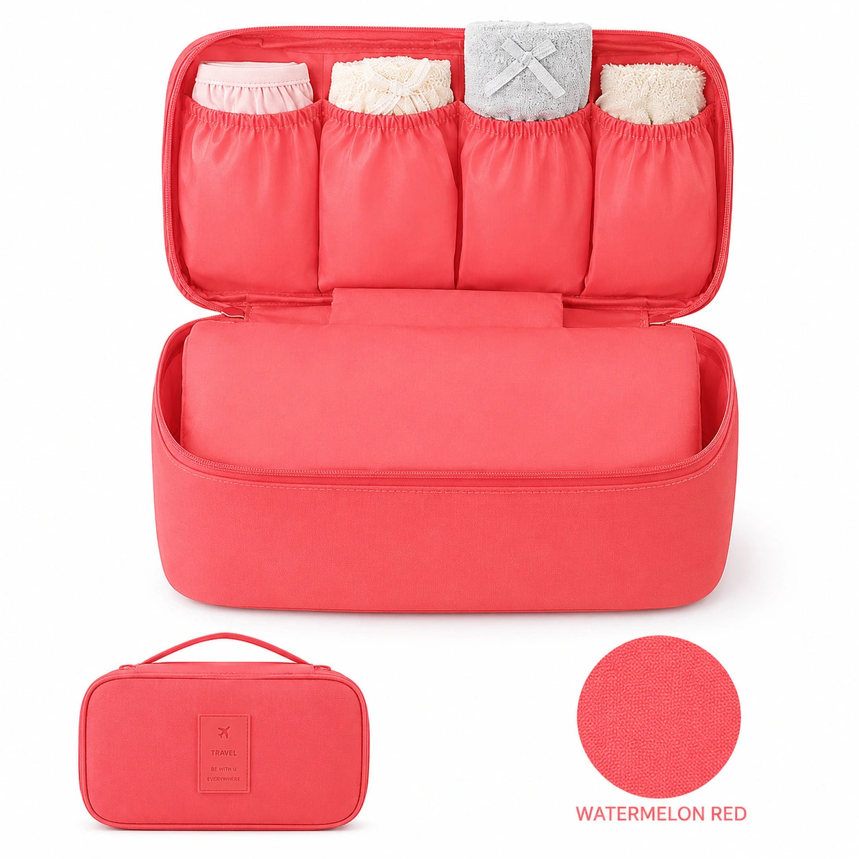 Multi-Purpose Travel Underwear Storage Bag