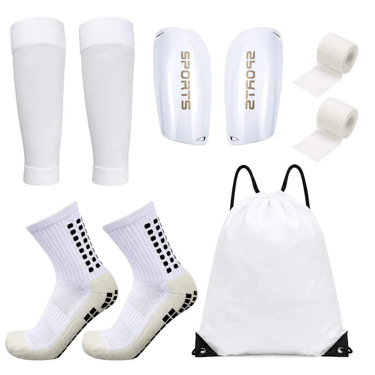 Football combo set-5-white