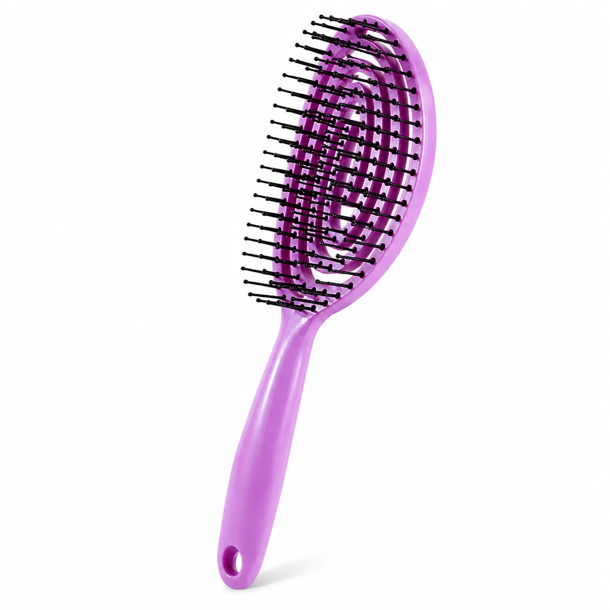 Detangling ribbed  comb Hair Brush