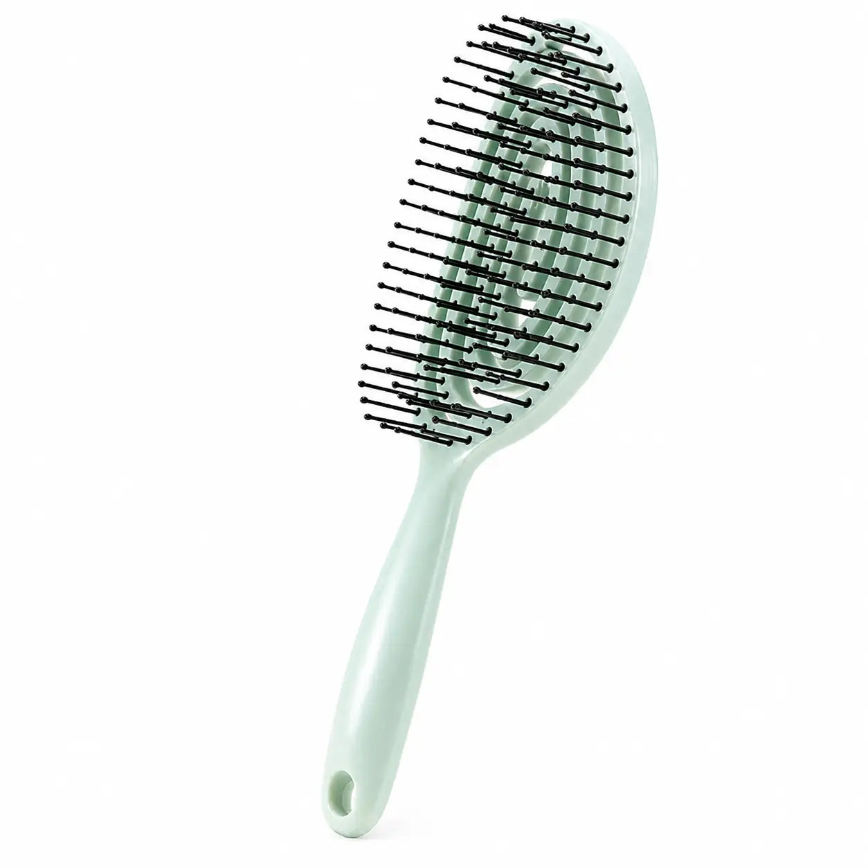Detangling ribbed  comb Hair Brush