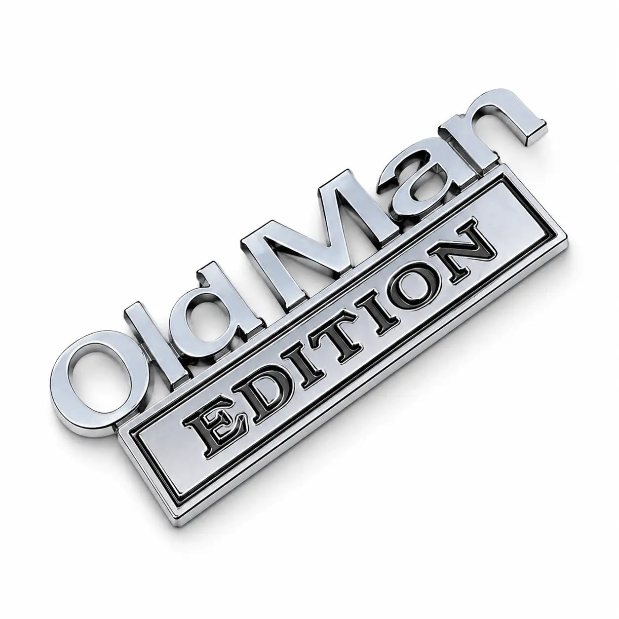 Oldman Edition Metal Car Logo