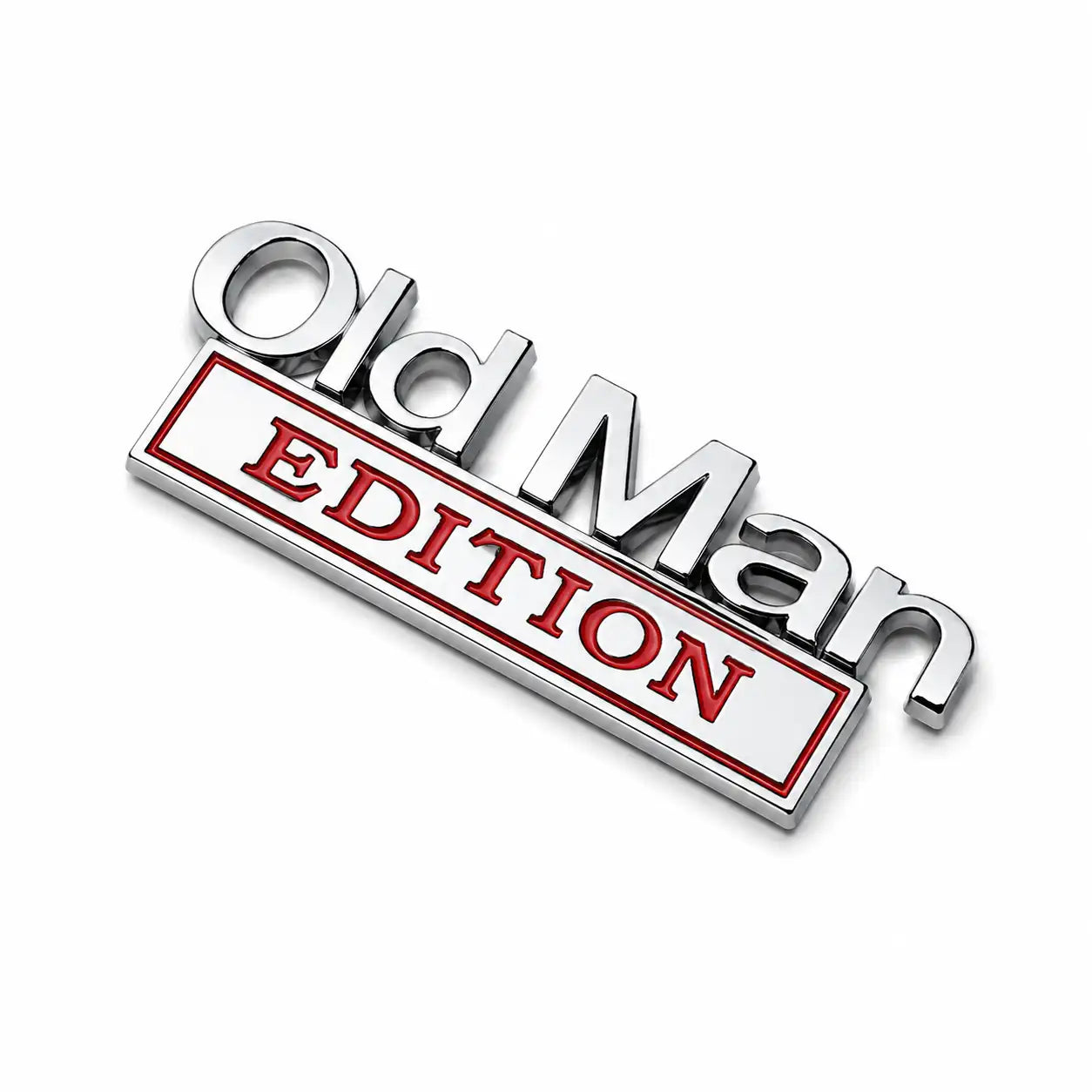 Oldman Edition Metal Car Logo