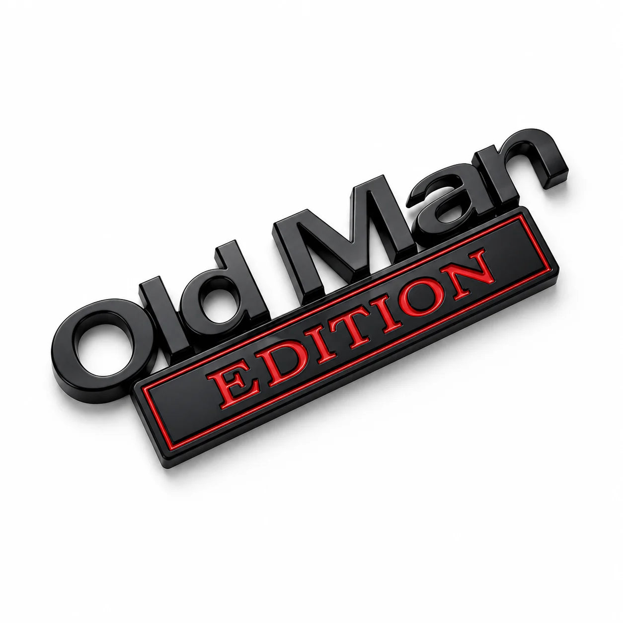 Oldman Edition Metal Car Logo