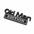 Oldman Edition Metal Car Logo