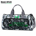 Waterproof Oxford Sports Duffel Bag-Ash Graphics DFL03