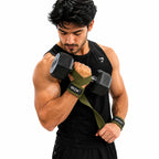 SKDK Wrist Straps for Weight Lifting-1pair