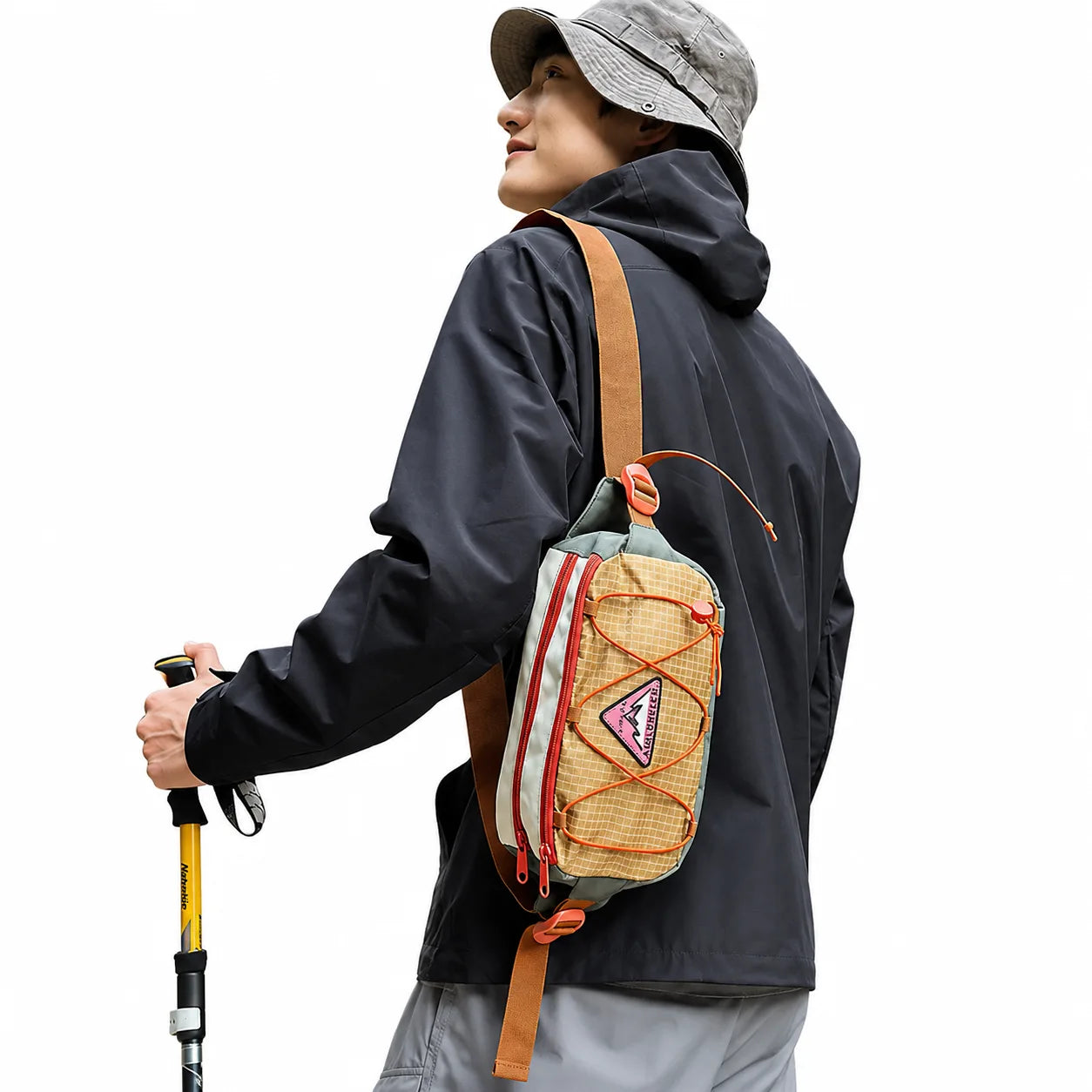 Crossbody Chest Bag for Men & Women-DRB11