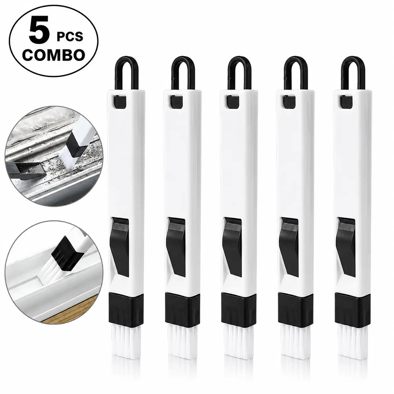 5PCS Keyboard & Window Track Cleaning Brush