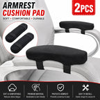 Memory Foam Office Chair Armrest Cushion Pads-2PCS