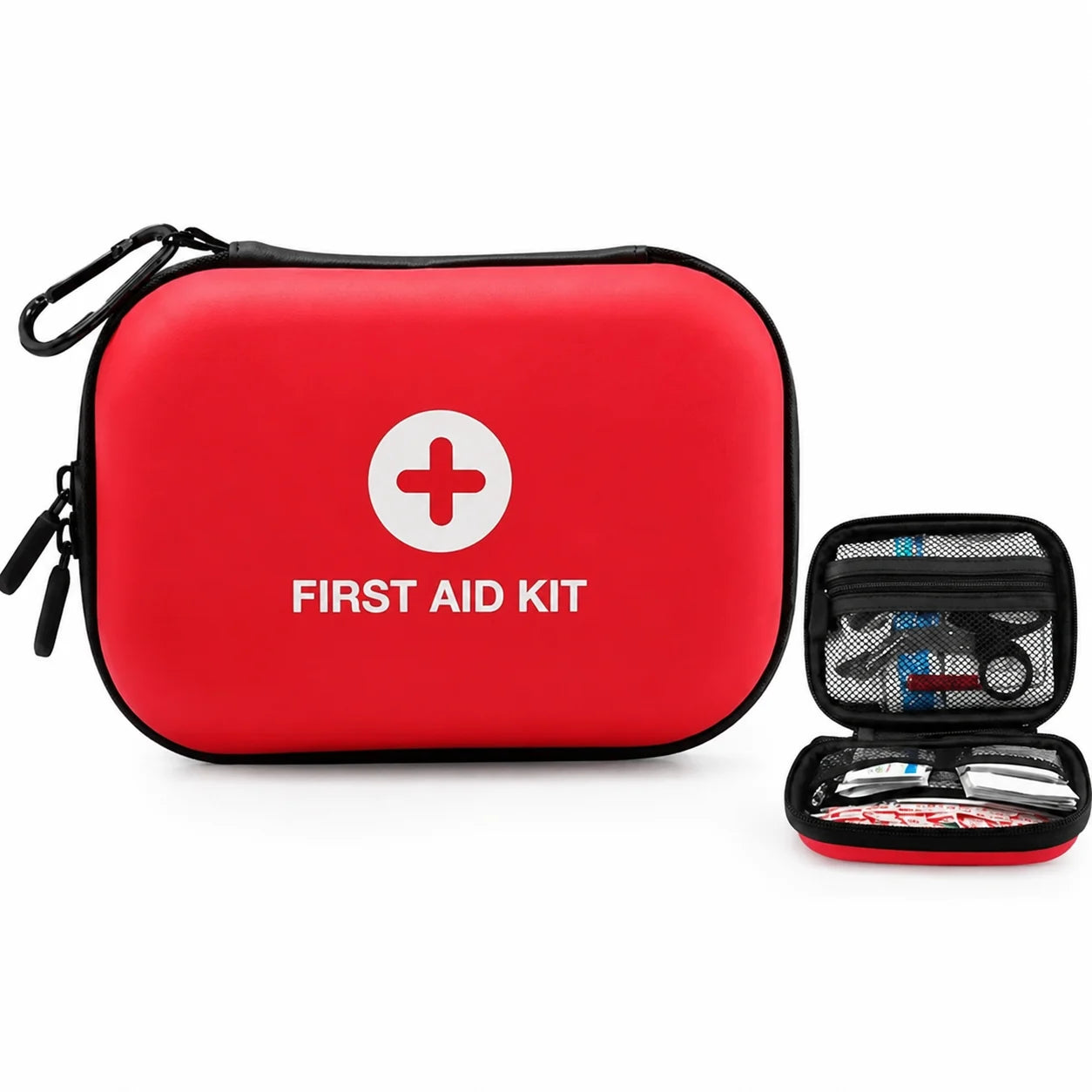 Portable First Aid Storage Box–Emergency Medical Kit Organizer