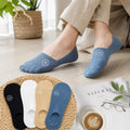 Breathable No-Show Socks–4 Pair Combo