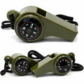 3-in-1 Survival Whistle –Compass & Thermometer Emergency Whistle