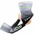 Sports Hand Sleeves + Bandana Combo-Gray