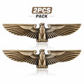 Premium Metal Eagle Car Badge Emblem Sticker-2PCS