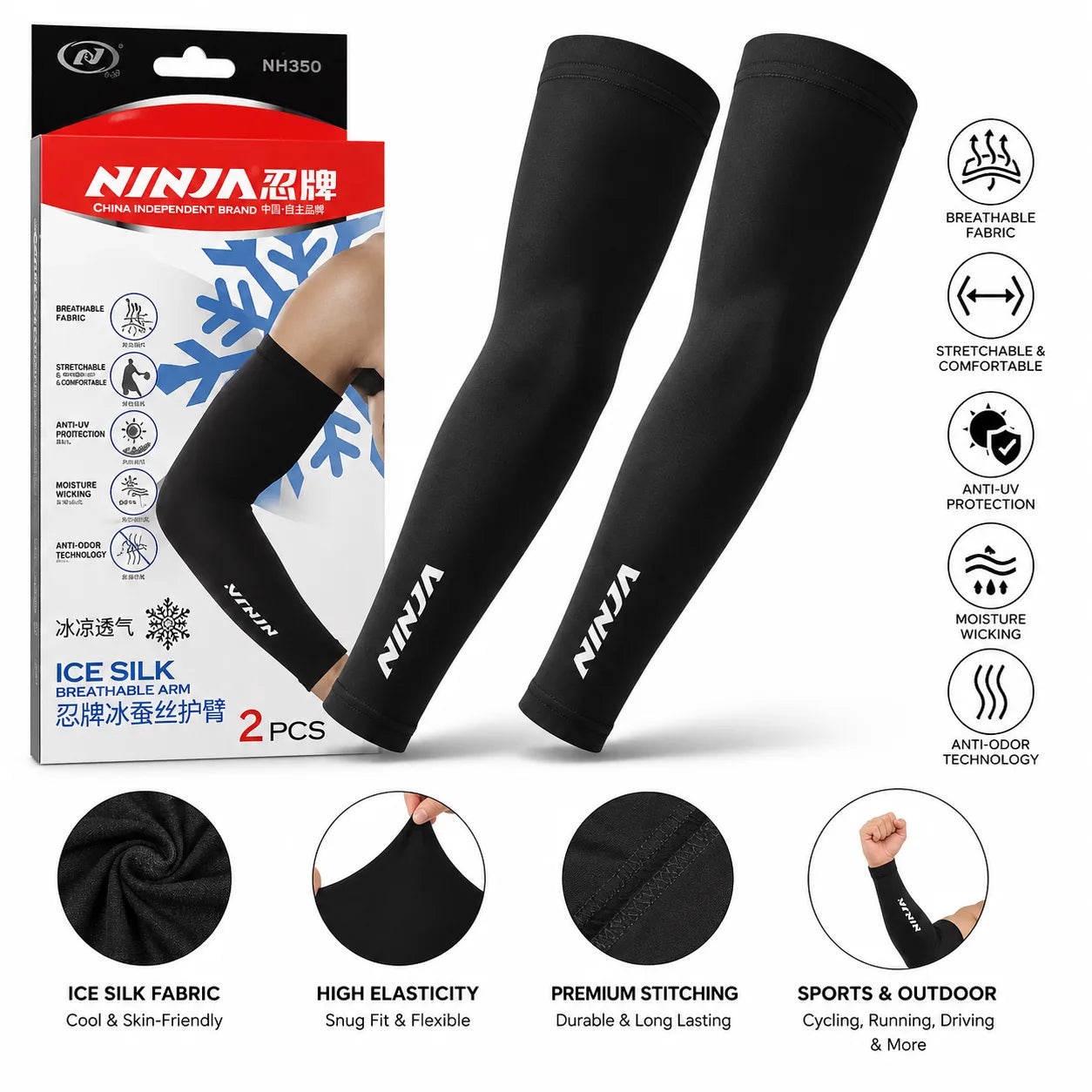 Premium Ninja hand sleeves-1pair