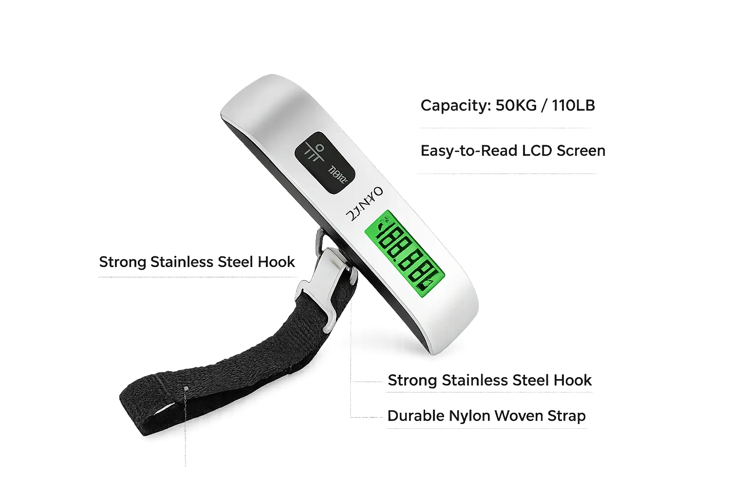 LCD Travel Baggage Scale-50KG