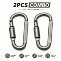 Super Strong Aluminum Alloy D Ring Hook Clip