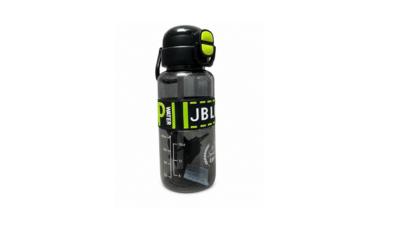 800ML Sports Water Bottle with Straw & Direct Drink – Leakproof Outdoor Bottle