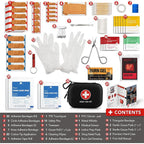 Portable First Aid Storage Box–Emergency Medical Kit Organizer
