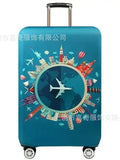 Premium Luggage Cover-Blue
