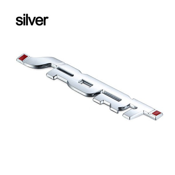 3D SPORT Metal Car Sticker – Premium Side & Tail Logo-1pcs