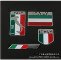 Vespa Scooter Italy Flag Emblem 4 Pics Combo Set