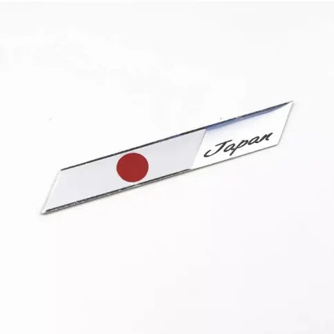 Japanese Flag Emblem Car Motorcycle-Mini Long
