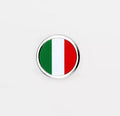 Italy Flag Emblem Mini round