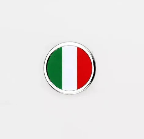 Italy Flag Emblem Mini round