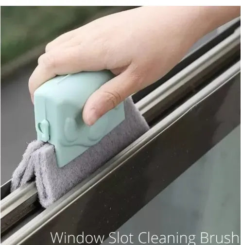 Window Slot Cleaning Brush – Small Gap & Track Cleaning Tool