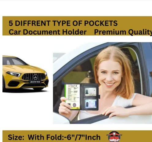 Premium Car Document Holder Bag
