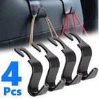 Car Hooks And Seat Back Hook Multifunctional Hook 4 piece