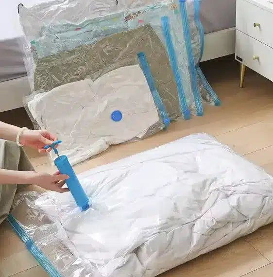 40*60CM-3pcs with 1Auto Pump Vacuum Storage Bags-Combo