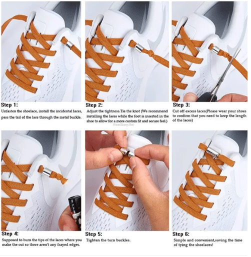 Smart-Buckle + Laces-3set/pair