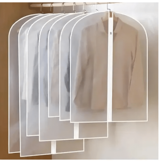 Clothes Storage Suit, panjabi, blazer Dust cover with Zipper-4pcs combo