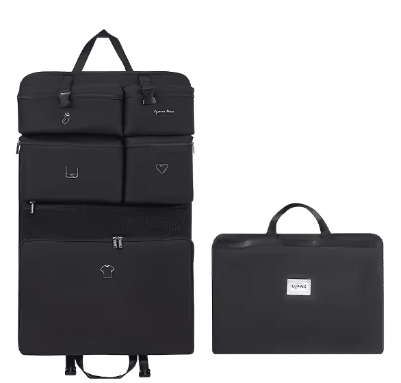 Hanging Travel Organizer Packing Cube–6 Compartment