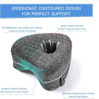 Memory Cotton Ergonomic Leg Pillow | Sciatica, Back & Hip Pain Relief Knee Support Cushion