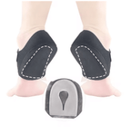 U-Shaped Silicone Gel Heel Cups for Plantar Fasciitis & Heel Pain Relief – 1 Pair