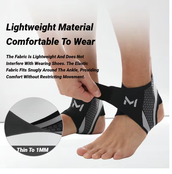 Sports Ankle Support Brace – Anti-Twist Joint Protection (2pcs)