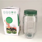 Reusable Salad Pod with Side-Opening Lid