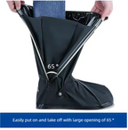 Waterproof Reusable Shoe Rain Cover Anti-Slip Boot Protector for Men & Women-2pcs