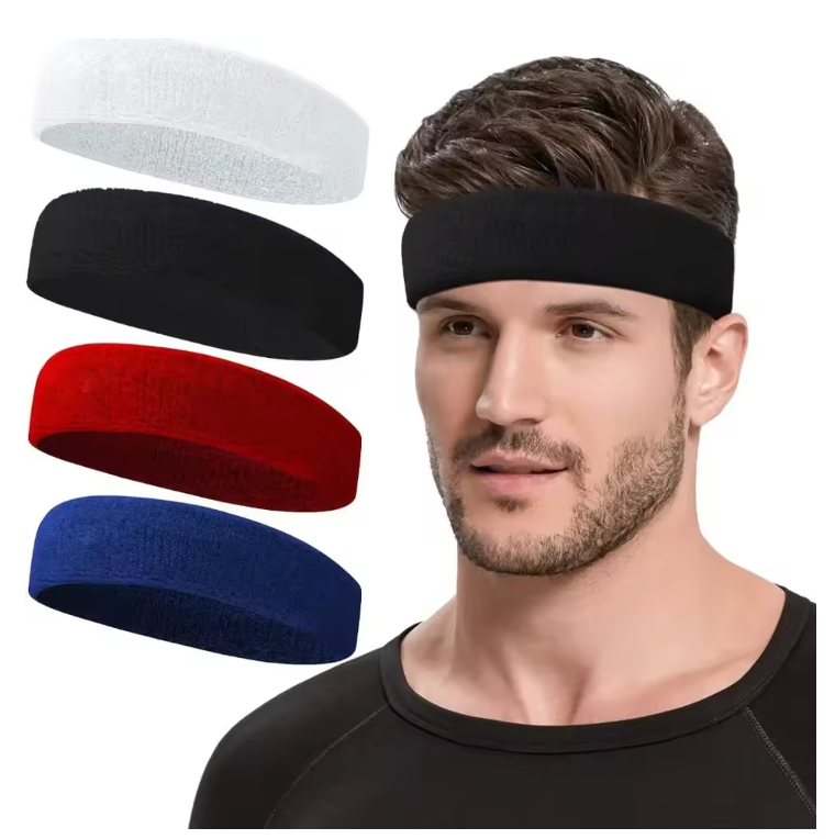 Premium Sports Headband – Sweat Absorbing Running & Football Headband