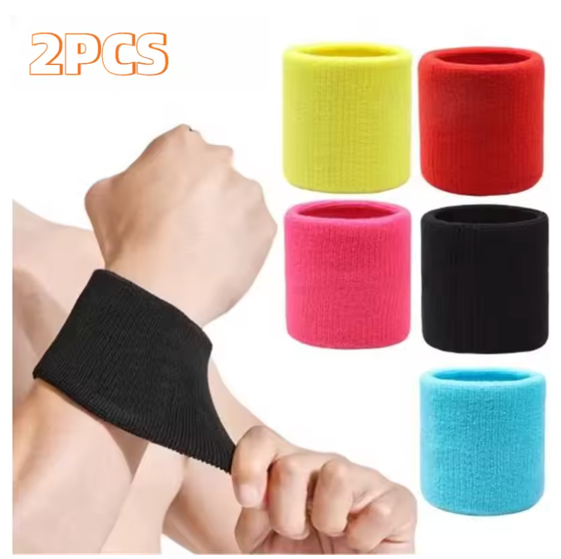Quick-Dry Sports Wrist Sweatband for Men & Women