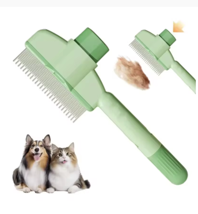 Self-Cleaning Pet Grooming Brush