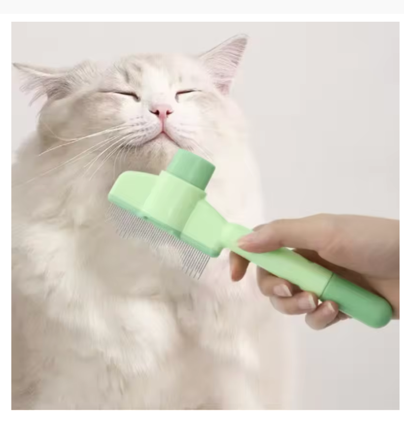Self-Cleaning Pet Grooming Brush
