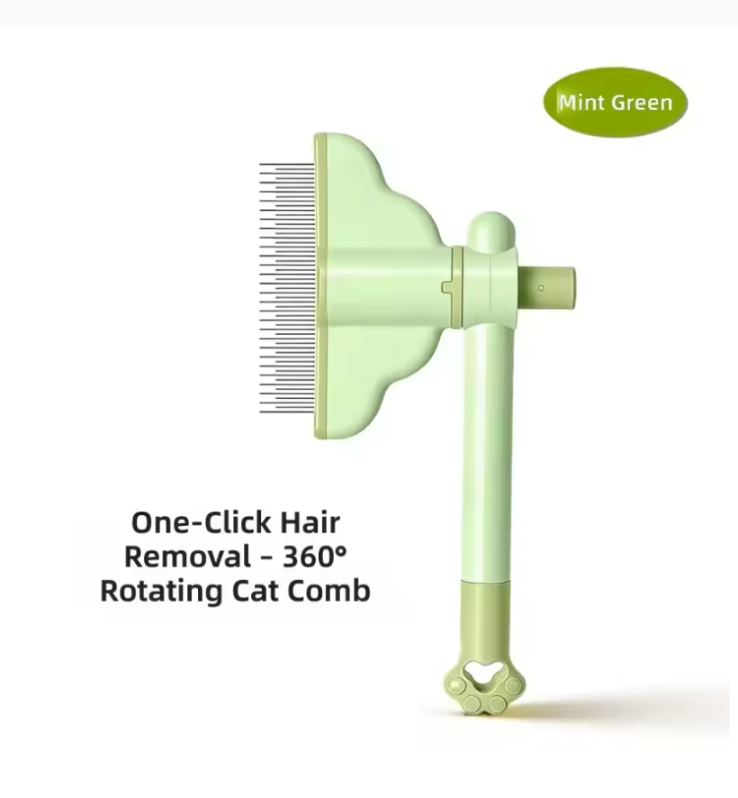 Self-Cleaning Pet Grooming Brush