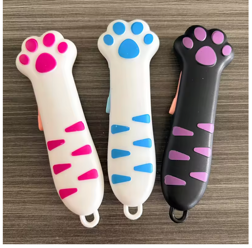 Cute Cat Paw Retractable Utility Knife-1pcs